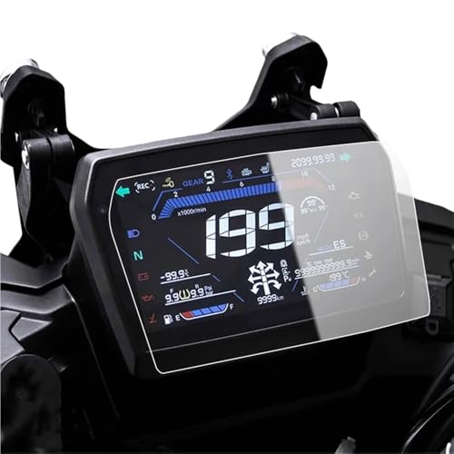 Film protection instruments Loncin DS525X évite rayures écran compteur