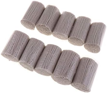 Sharplace 10 Pcs Of Knotted Wool, Knotting Yarn, Crochet Yarn, Wool, Woolen Yarn For Knotted Carpet/Pillows/Latch Hook, Crochet, Handicrafts, Home, White