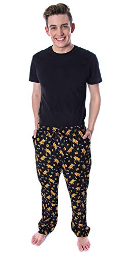 INTIMO Scooby Doo Men's Ruh-Roh! Scooby Character Adult Sleep Lounge Pajama Pants2