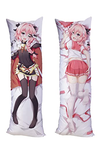 Fate Apocrypha Astolfo Cushion Cover Pillow Case Peach Skin 150x50cm(59in x 19.6in) Pillowcase