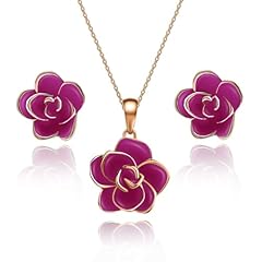 Purple / Rose Gold-tone