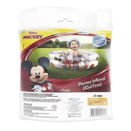 Piscina de Bolinhas Mickey 37 litros + 50 Bolinhas