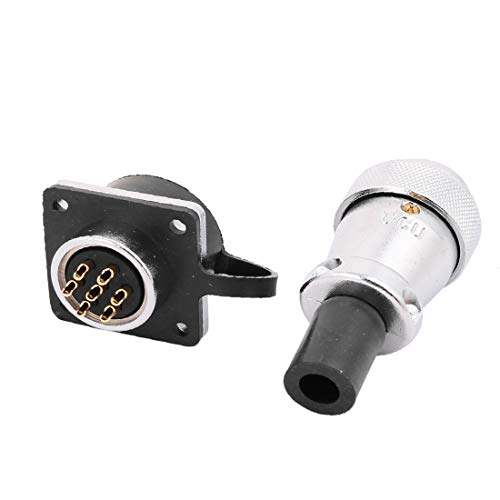 Conector Aviación Macho/Hembra XA20 7 Terminales 10A AC500V miniatura 2