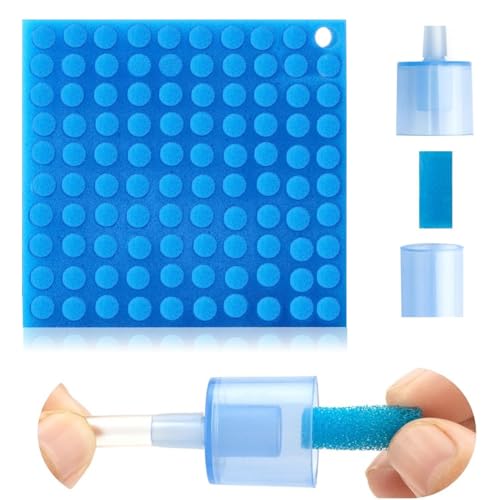 100 Stück Nasensauger filter, Schaumstoffschwamm Nasensaugerfilter Zubehör für Babys Nasensauger Ersatz Reinigung, Schaumstoffschwamm Nasensaugerfilter Zubehör für Baby