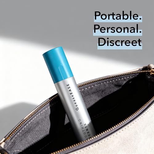 Image of QueaseEASE Aromatic Nasal Inhaler for Nausea, Motion & Morning Sickness, GLP-1 Nausea, Chemo Queasiness, - Drug-Free Essential Oil Stick for Fast, Portable Relief from Queasy Moments