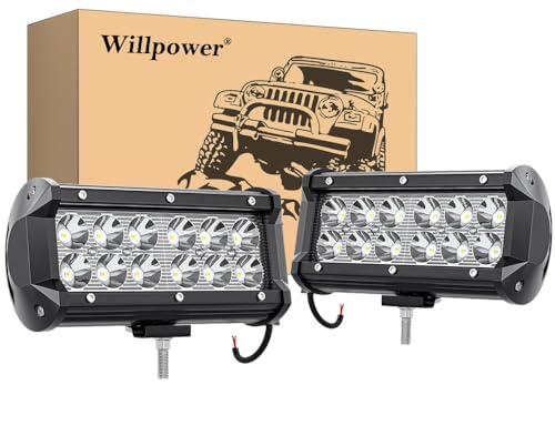 Foco led 12v Willpower de alta potencia 36W con óptica de 6.5 pulgadas para camión