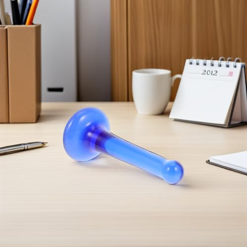 Mortero para moler pigmentos de vidrio azul de molienda fina artesanal 8