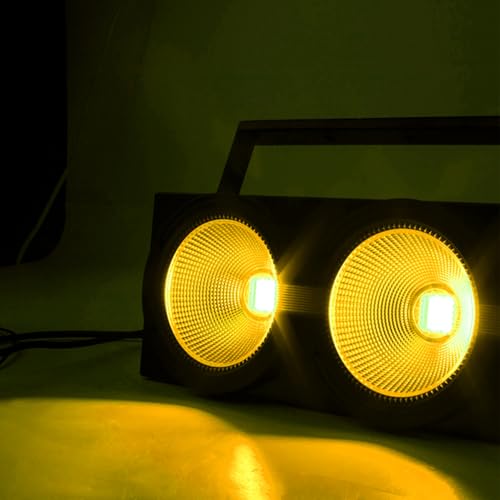 SHEHDS Blinder Lights 200W COB 2 Eyes Stage Wash Lights