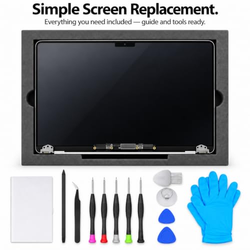 A2681 Screen Replacement 13.6" for MacBook Air M2 2022 Full LCD-Midnight by AWGUKQT - Used condition - Image 8