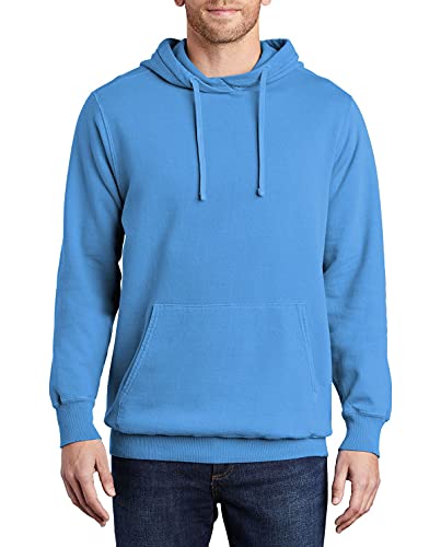 JustBlanks Men Hoodie Sweatshirt - Loose Fit Midweight Comfortable Hooded Pullover Sweatshirt for Men's