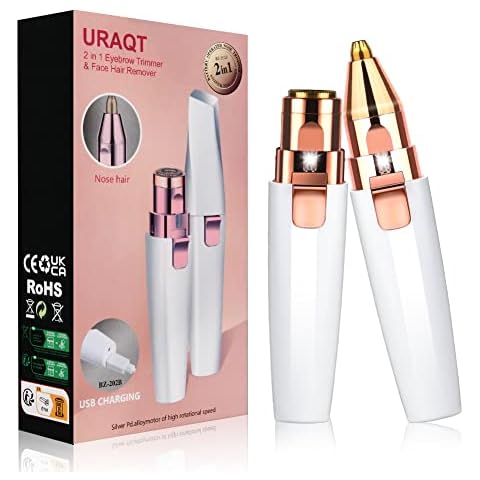URQT Depiladora Facial Mujer Portátil 2 en 1 Cover