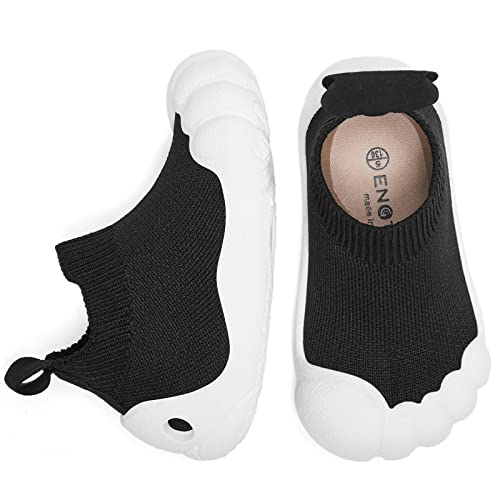 Engtoy Toddler Shoes Boys Girls Walking Sock Shoes Baby First Walking Shoes Kids Five Finger Non-Slip Breathable Lightweight Sneakers Size 6 #TOP5