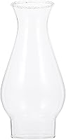 Vista 4 de Lámpara de aceite para chimenea de vidrio transparente, lámpara de aceite para chimenea, globos pequeños, repuesto para lámparas de queroseno vintage