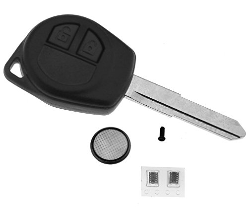 Coque de clé télécommande 2 boutons pour Suzuki/Opel Agila