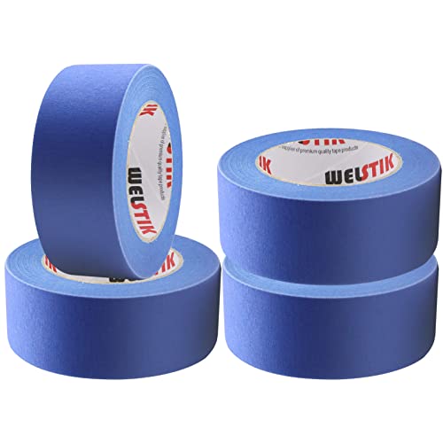 WELSTIK Blue Painters Tape 2 Inches Wide,Removable Masking Tape