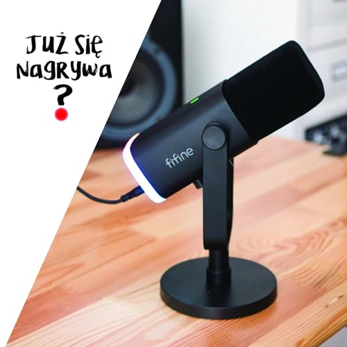Niedrogi mikrofon USB: Fifine AM8 - recenzja