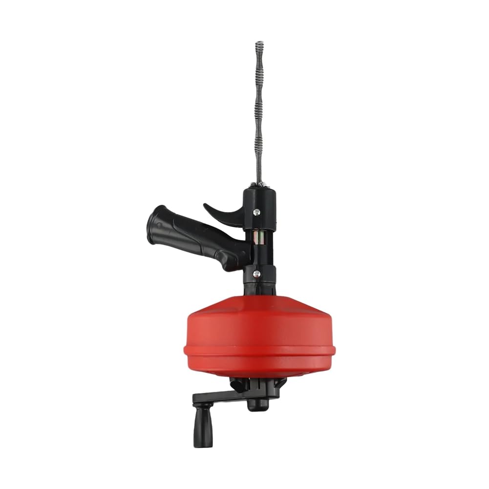Nondk Professional Plumbing Snake Sewer Pipe Unblocker 5M Pipe Dredging Machine Sewer Blockage Tool Snake Dredging Tool