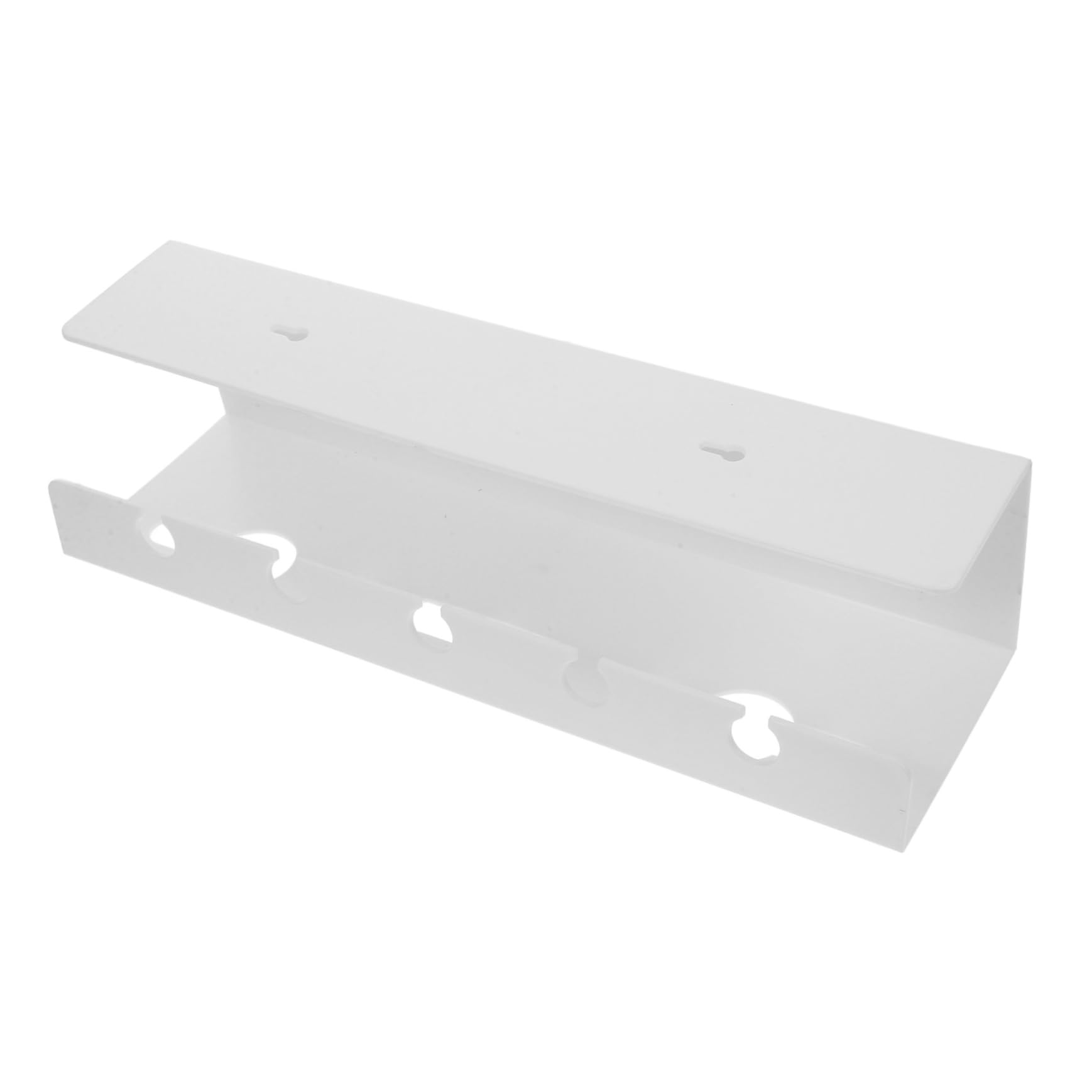 Caja Oculta Cerradura Para Debajo Del Escritorio Organizador De Cables Almacenamiento De Gestión De Cables Para Oficina o