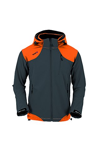 IZAS Makalu Giacca Softshell, Uomo, Scuro