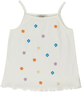 فانلة داخلية عصرية بنقشة زهور للبنات من بانكو (عبوة من قطعة واحدة)