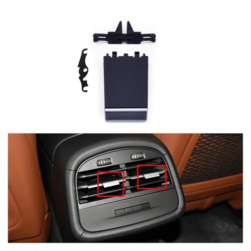 Rejillas de aire acondicionado con clip ajustable para flujo óptimo en Maserati Ghibli 2