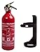 Produktbild Aluminium 1kg ABC Autofeuerlöscher 'Pia' Manometer Halterung (Dauerdrucklöscher PS1-X Instandhaltungsnachweis HausundWerkstatt24)