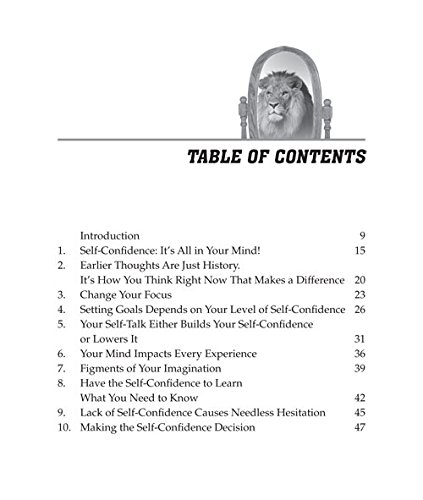 Self Confidence: Formulas, Stories, and Insights 1422613194 Book Cover