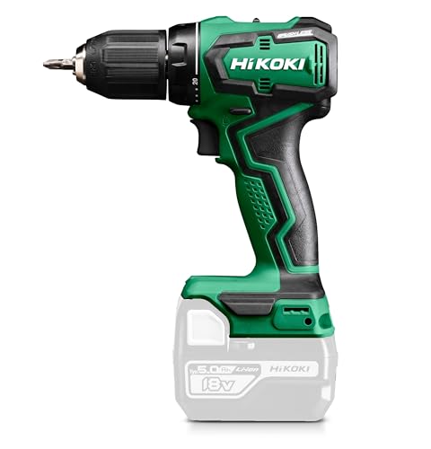 6 mejores marcas de taladros 54 HiKOKI Akku-Bohrschrauber DS18DD (18V, Li-Ion, Brushless, 55 Nm, LED,...