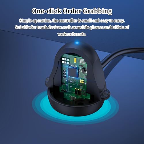 Clicker automático pantalla teléfono inteligente simulador tapper físico silencioso 5 cabezas 4