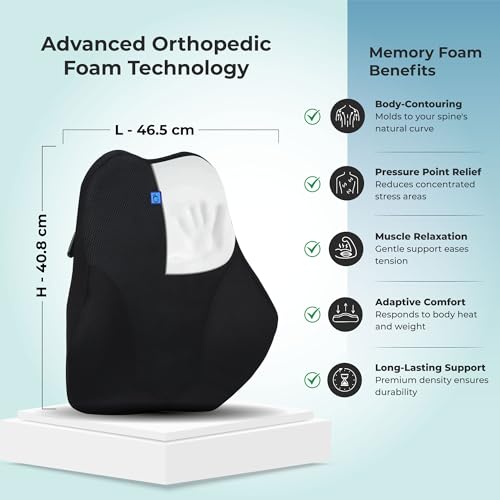 Image of Adjustable Posture Plus (Small) (L - Black (Set of 3)) | 5-Yr-Warranty |