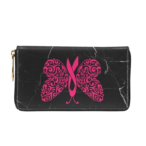 Butterfly Lung Cancer Wallet Card Bag3