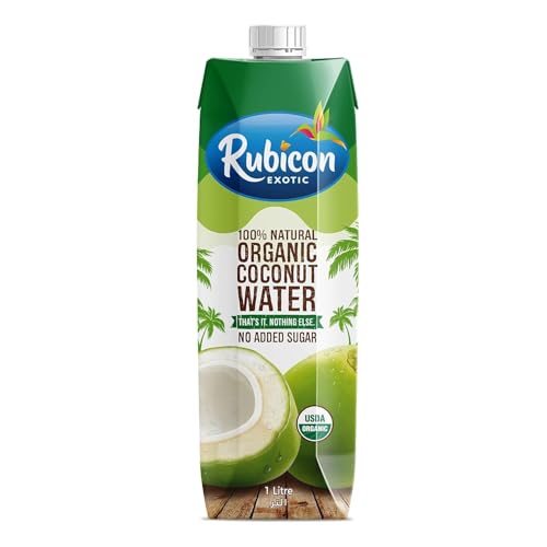 Image of Rubicon 100% Natural Organic Coconut Water- Pack of 2 (1L)