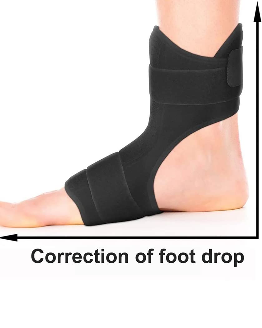 Férulas Nocturnas para Fascitis Plantar, Ortesis para Pie Caído, Articulación De Tobillo Ajustable, Soporte Fijo para Pie para Tendinitis De Aquiles/Dolor De Talón