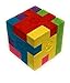 Borrador de lápiz - Goma De Borrar en Forma de Cubo - Rompecabezas - Juguete Educativo - Home Office - Artículos de Papelería - Colorful Puzzle Cube Eraser - Regalo - Juguete Antiestrés