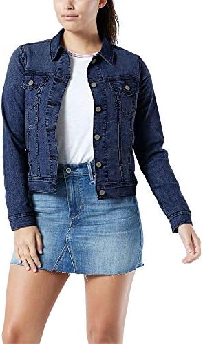 Signature by Levi Strauss & Co. Gold Label Women's Original Trucker Jacket, Sea And Sky, X-Large