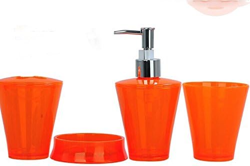 Bright candy colors toiletries kit / toiletries Four set / plastic bathroom cleaning set / circular style