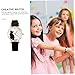 BESPORTBLE 2 Piezas Reloj Niña Correa Cuero Sintético Diseño Gato Cuarzo Casual Cumpleaños Aniversario Imagen de BESPORTBLE 2 Piezas Reloj Niña Correa Cuero Sintético Diseño Gato Cuarzo Casual Cumpleaños Aniversario