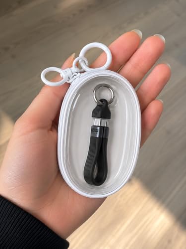 Image of 240W USB4 Fast Charging Cable with Keychain, 40Gbps Data Transfer & 8K Display, Short Tangle-Free USB C Cable for MacBook, iPhone, iPad, Samsung & Laptop (USB Cable(C) Cable+Pouch(White))