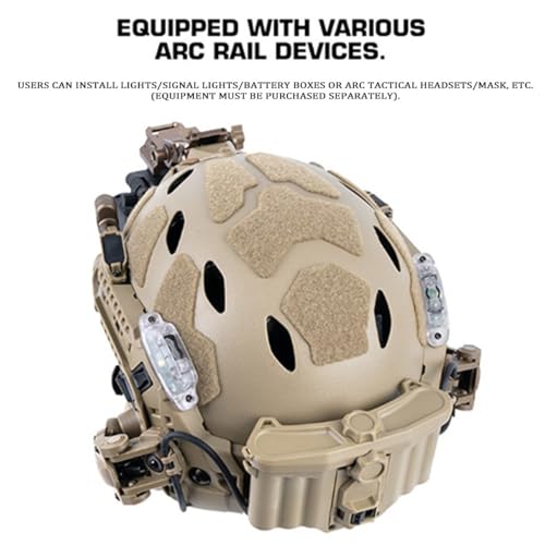 Support rail arc casque Fast réglable pour fixer et orienter une lampe tactique