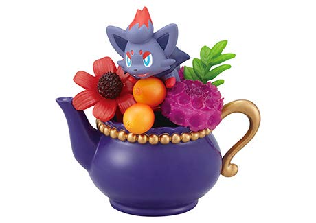 Re-Ment Pokemon Floral Cup Collections 2 Figure~570 Zorua Tea Pot