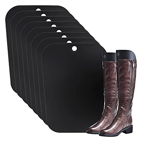 4 pares Soporte para Bota Insertos de Formas de Botas Soporte para Botas Altas Árboles de botas largas Moldeador de portabotas Rellenos de botas para mujer Hombres Evitar plegado flexión 12 pulgadas