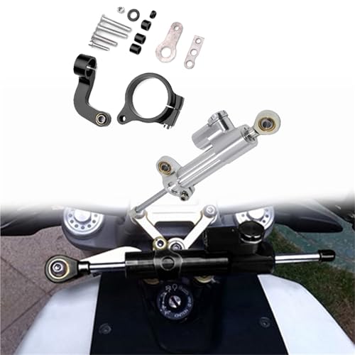 Amortisseur de direction pour moto BMW R1200GS LC 2014 2015 - Accessoire stabilisateur argent
