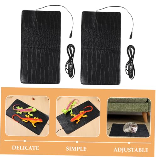 Alfombrilla calefactora portátil USB ajustable para mascotas miniatura 3