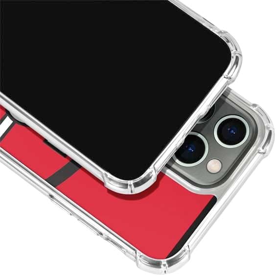 Skinit Clear Phone Case Compatible with iPhone 14 Pro Max - Officially Licensed NFL San Francisco 49ers Retro Logo Design