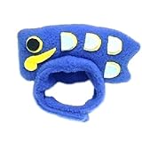 犬猫用コスプレ 鯉のぼり（青）のかぶりもの（帽子） (L：39～45cm)