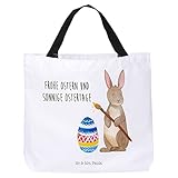 ❤ PERFEKTES MOTIV - Das wunderschöne Motiv Hase Eiermalen. Kunden suchen oft nach Ostern, Frohe Ostern, Ostergrüße, Osterblume, Osterei, bemalte Ostereier, Osterhase, Hase, Kaninchen, Eiermalen