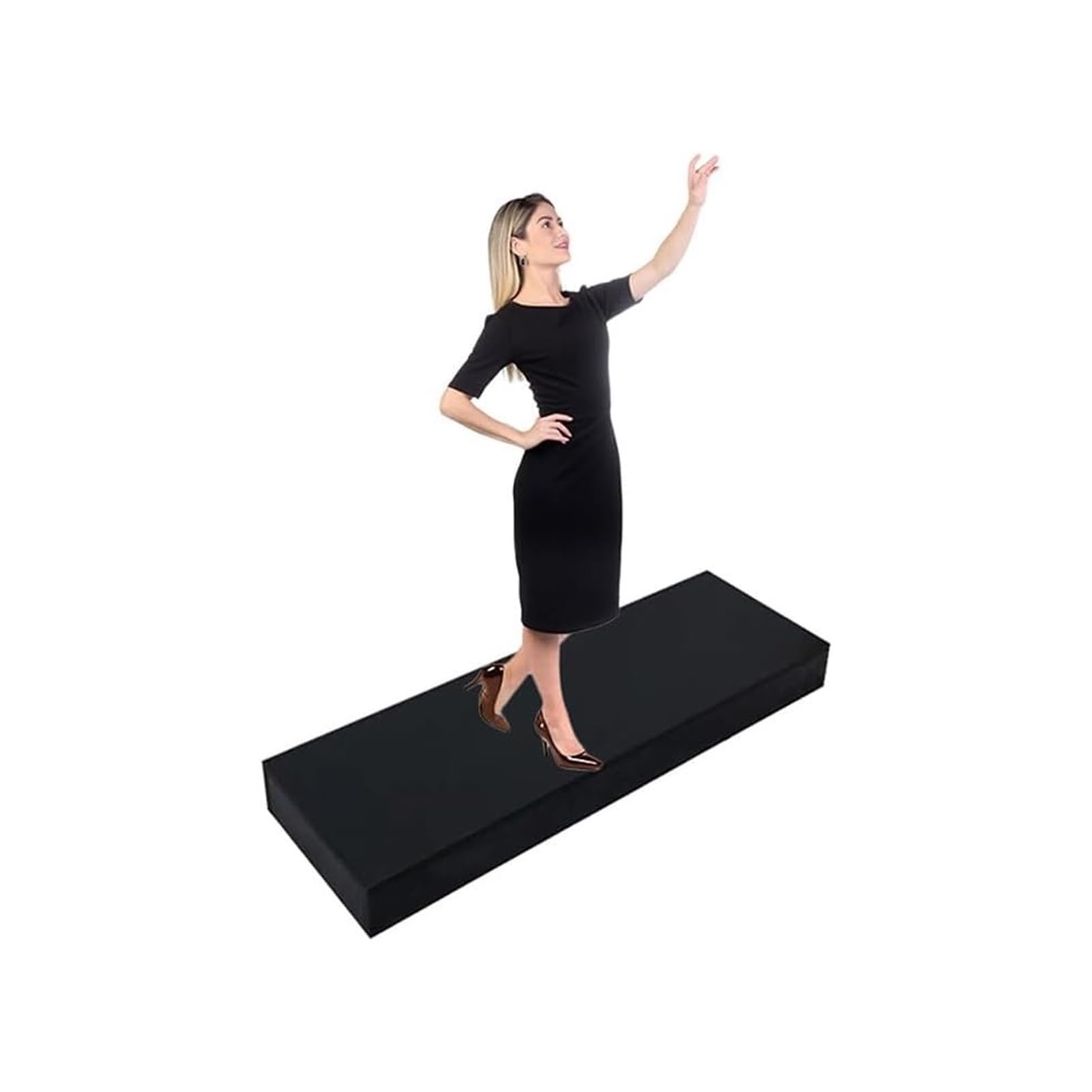 Vielseitiger Sockelständer, Sockel-Präsentationsständer, Sockelständer für Partys und Veranstaltungen, Ausstellungsplattform für Figuren, Skulpturen, Fotovitrinen, elegante Erhöhungssäule (S
