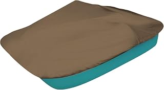 Funda for Bote de Pedales, Resistente, de Tela Oxford 600D, for Exteriores, for 3 o 5 Personas, Impermeable, a Prueba de Polvo y protección UV.(Brown)