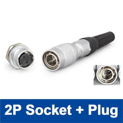 Conector YC8 de 2 pines con sistema push-pull para conexiones seguras 2