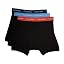 Black W/ Tigerlily/ Black W/ Blue/Black W/ Summer Blue (W/ White Logo